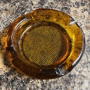 Stanley Honey Glass Accent Dish